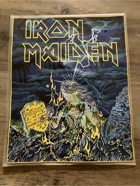 Iron Maiden Back Patch Live After Death Pull The Plug Patches